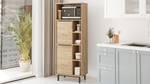 Vitrinenschrank OCEAN SC60 2D Beige