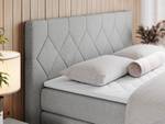 Boxspringbett KING EIGAR Breite: 200 cm - H3 - Textil