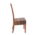 Stuhl ZONZA Braun - Rattan - 47 x 105 x 60 cm