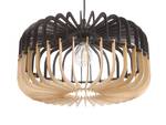 Lampe suspension SOUS Noir - Marron - Bois manufacturé - 40 x 124 x 40 cm