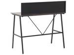 Bureau HASTINGS Noir - Marron - Bois manufacturé - 100 x 100 x 52 cm