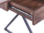 Bureau NOXON Noir - Marron - Bois manufacturé - 120 x 79 x 54 cm