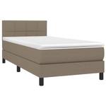 Boxspringbett 3017265-9 Taupe - 90 x 203 cm