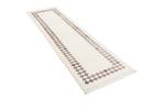 Tapis de passage Darya CCCXCVIII Beige - Textile - 79 x 1 x 302 cm