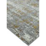 Tapis de salon moderne ORION ABSTRACT Jaune - 160 x 230 cm