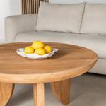 Table basse Jepara Marron - En partie en bois massif - 84 x 46 x 84 cm