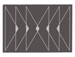 Wohnzimmerteppich TROZIA Grau - Textil - 160 x 1 x 230 cm