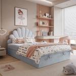 Boxspringbett ASHLEY II Hellblau