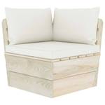 Mobilier de jardin (lot de 5) 3016490-8 Blanc - Bois manufacturé - Bois/Imitation - 60 x 30 x 60 cm