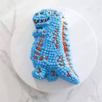 Kuchenform aus Silikon "Dinosaure" Kunststoff - 15 x 6 x 29 cm