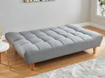 Schlafsofa ESTEBAN Grau - Textil - 97 x 87 x 182 cm