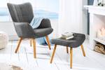 Hocker SCANDINAVIA Grau