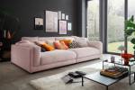 Big Sofa RAINA Pink - Breite: 294 cm - Textil