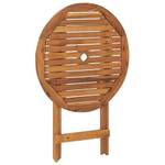 Garten-Essgruppe (3-teilig) 3058255 Braun - Massivholz - Holzart/Dekor - 70 x 75 x 70 cm