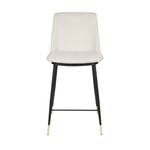 Lot de 2 tabourets de bar Lionel Beige