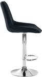 Tabouret de bar Toni Lot de 2 Noir