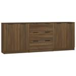 Sideboard 3015624 (3-teilig) Eiche Dunkel