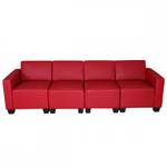 4-Sitzer Sofa Moncalieri Rot