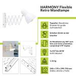 Lampe murale HARMONY Blanc