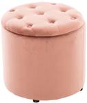 Tabouret bas Pantin Rose foncé