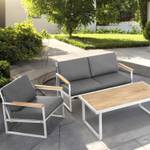 Gartensofa TRIBO 2-Personen Grau - Weiß