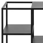 Table basse Newcastle Noir - Métal - 78 x 85 x 40 cm