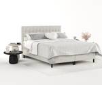 Boxspringbett Divine Grau - Breite: 180 cm