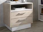 Table de chevet LEANDRE Lot de 2 Beige