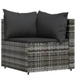 Garten-Lounge-Set 3029628-2 (3-teilig) Grau