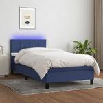 Boxspringbett 3017265-9 Blau - 90 x 193 cm