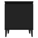 Nachttische 3008886_2 Schwarz - Holzwerkstoff - Metall - 40 x 50 x 30 cm