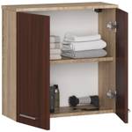 Armoire salle de bains FIN W602T Imitation chêne de Sonoma - Imitation wengé