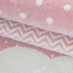 Tapis enfant CLOUDY 80x150 rose Rose foncé - 80 x 150 cm