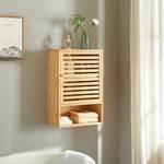 Armoire murale de salle de bain Gjesdal Beige - Bambou - 40 x 60 x 20 cm