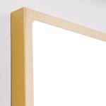 LED Deckenleuchte LERO Gold - Metall - 18 x 3 x 18 cm