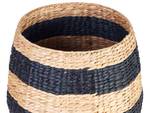 Corbeille KNYSNA Beige - Noir - Bleu - Fibres naturelles - 48 x 70 x 48 cm