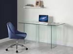 Bureau traditionnel CLARISSA Verre - 60 x 75 x 140 cm