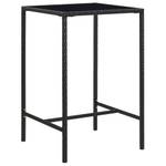 Bar-Set (5-teilig) 3008722-2 Schwarz - 70 x 70 cm