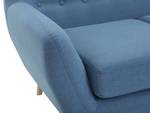 3-Sitzer Sofa MOTALA Blau - Eiche Hell