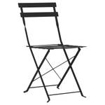 Bistro-Set (3-teilig) 296532 Schwarz