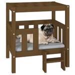 Hundebett 3016323-1 Dunkelbraun - 66 x 70 x 43 cm