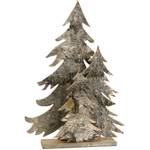 Trio de sapin en bouleau Bois massif - 46 x 67 x 9 cm