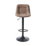 Lot de 2 tabourets de bar TOM Marron