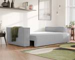 Sofa Bali Grau - Holzwerkstoff - 255 x 59 x 105 cm