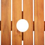 Table de salle à manger Marron - Bois massif - Bois/Imitation - 150 x 74 x 150 cm