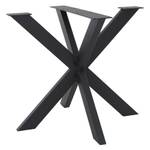 Pieds de table X-Design 85x71x85 cm noir Noir - Métal - 85 x 71 x 85 cm