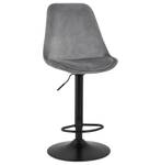 Tabouret De Bar MIKE Noir - Gris