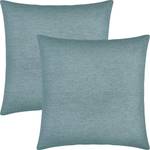 Kissenhülle 2er-Pack 208739 Hellblau - 40 x 40 cm