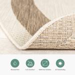 In- & Outdoor Jute Teppich R Nomad Edge 160 x 160 cm