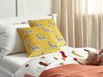 Coussin décoratif ACONITUM Jaune - Textile - 45 x 7 x 45 cm